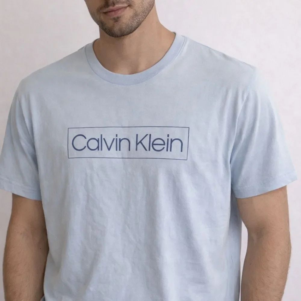 2/$20 Calvin Klein Baby Blue Logo Short Sleeve T-Shirt